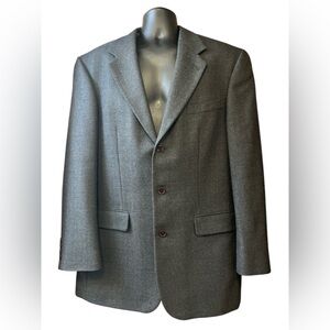 Nautica Classic Gray Men's Blazer Fully Lined Size 42L